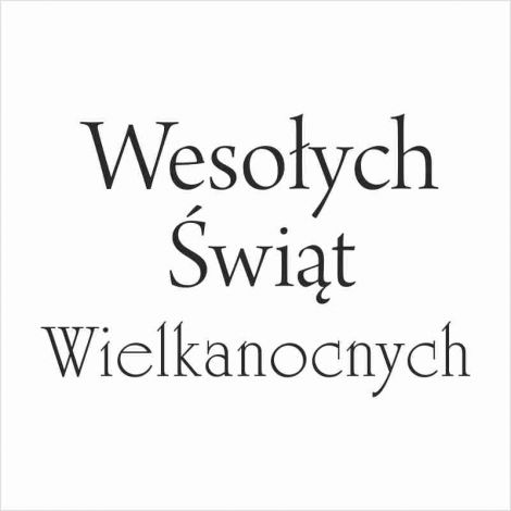 Stempel gumowy Crafty Moly Wesołych Świąt Wielkanocnych